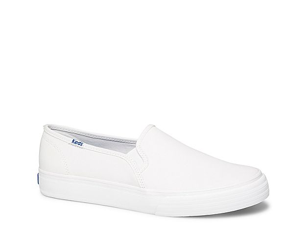 Keds Double Decker Slip-On Sneaker - Women's - White | DSW