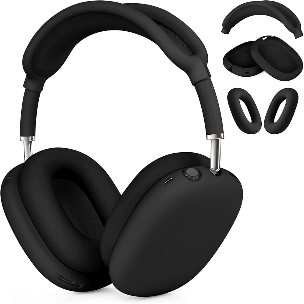 Silicone Case Cover for AirPods Max Case, Anti-Scratch Ear Pad Case Cover/Ear Cups Cover/Headband... | Amazon (US)