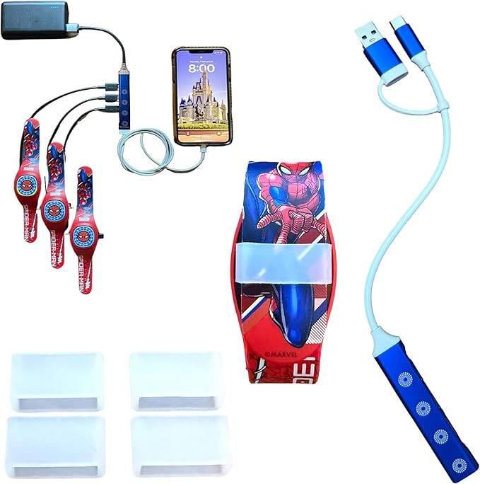 MultiCharger for MagicBand+, MagicBand + & Magic Band Compatible with FuelRod and Other External ... | Amazon (US)