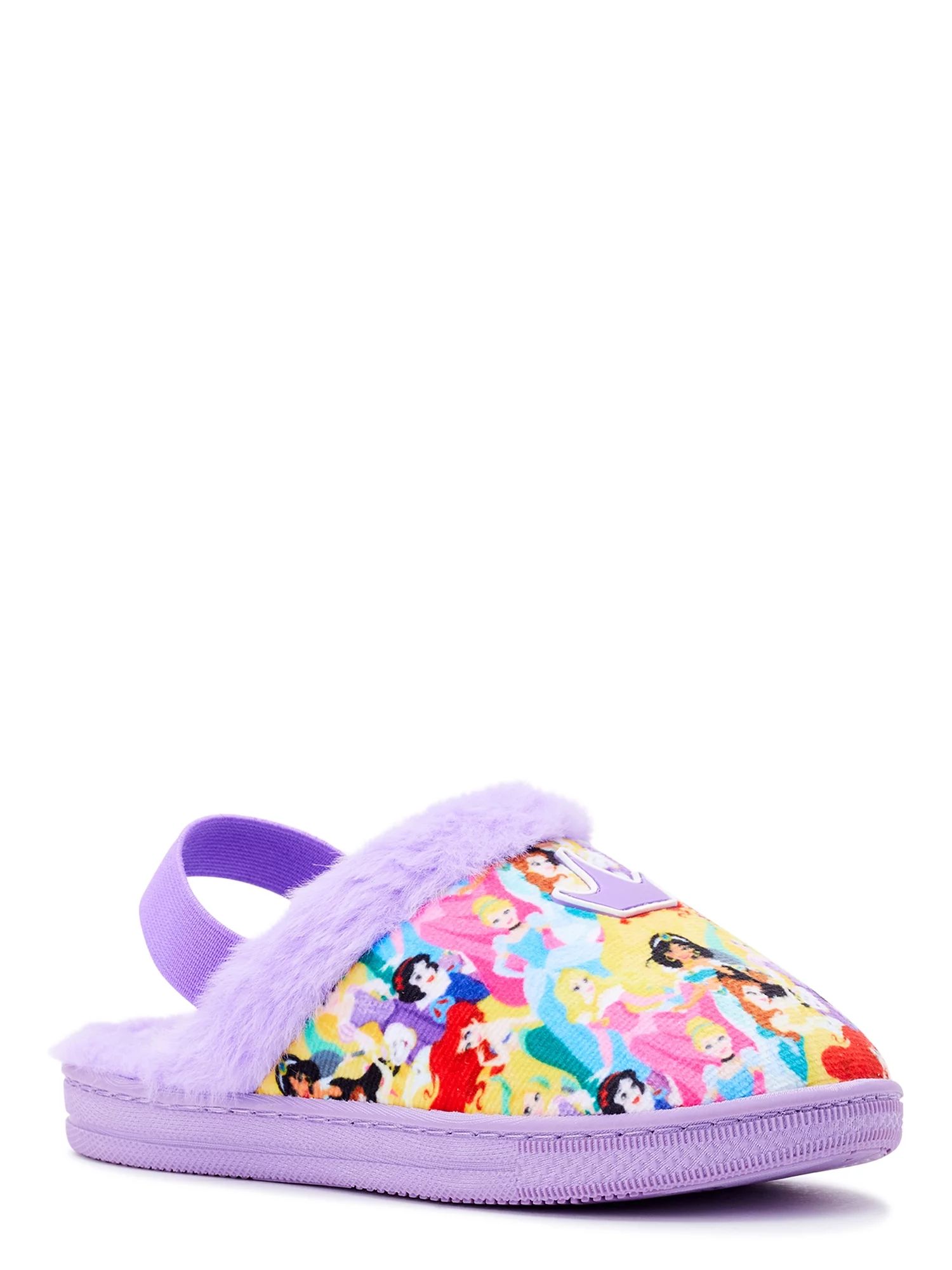 Disney Princess Toddler Girls Slippers, Sizes 5/6-11/12 - Walmart.com | Walmart (US)