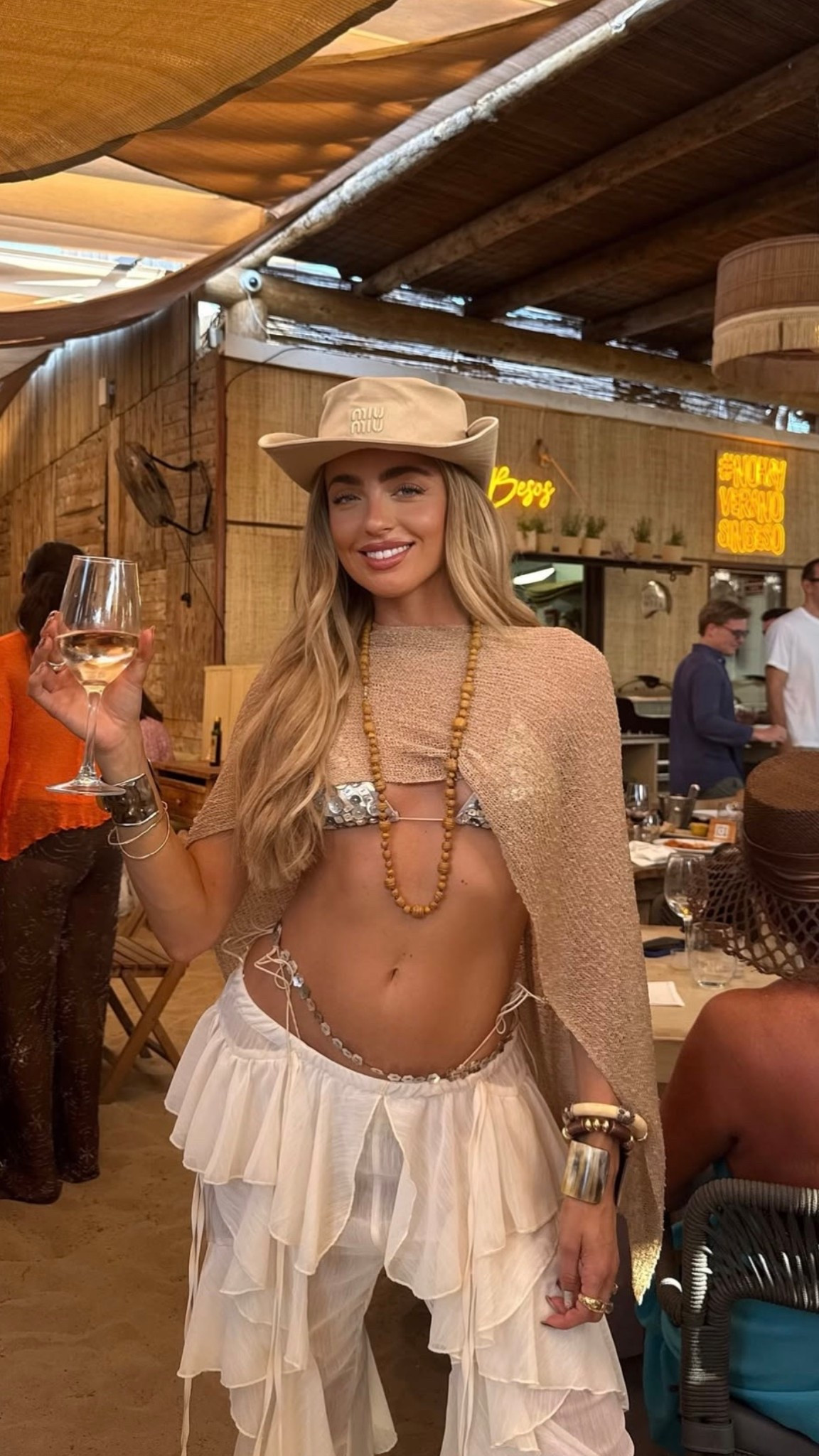 Beso beach outfit 🤍 Cape is also jaded but I can’t link on here