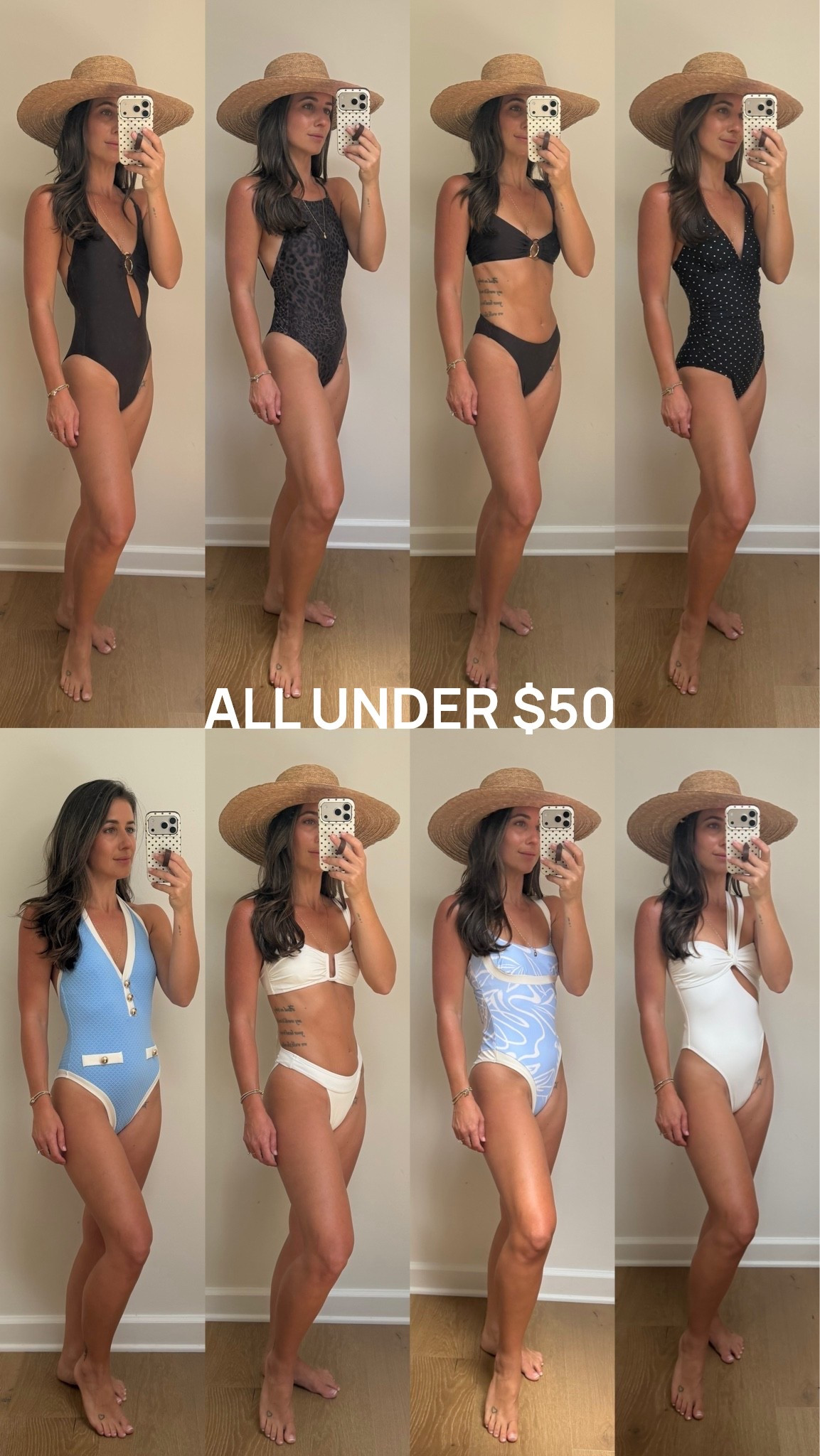 Summer swimsuits all under $50

**Code: Once15 15% off over 70USD+Once20 20% off over 135USD+