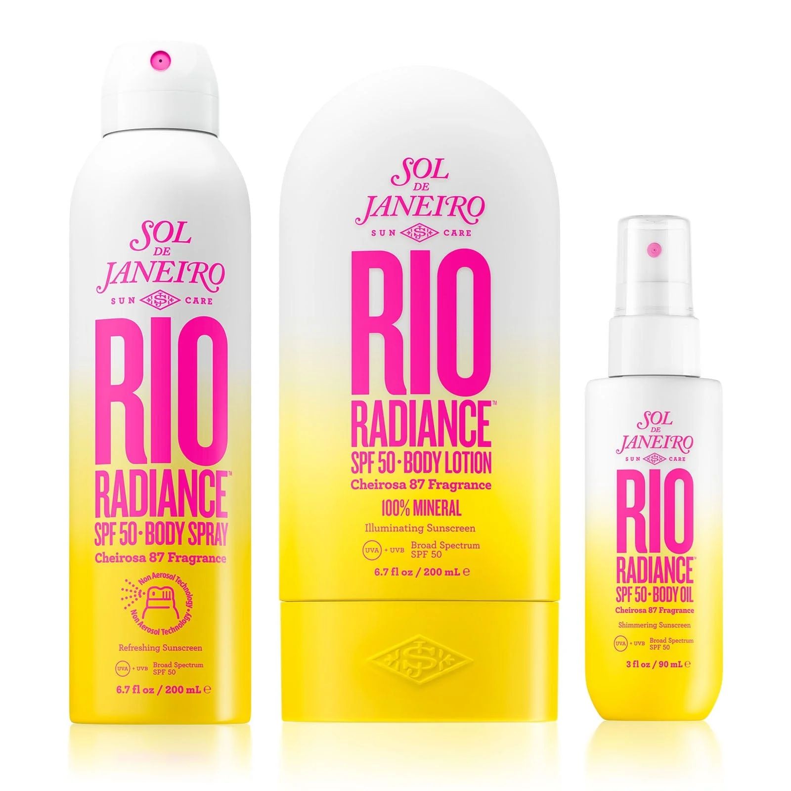 Rio Radiance™ SPF 50 Trio | Sol De Janeiro | Sol de Janeiro