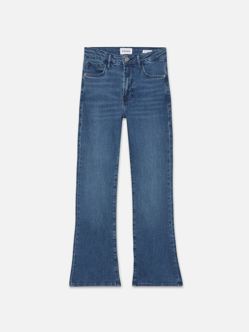 Le Crop Mini Boot  in  Temple | Frame Denim