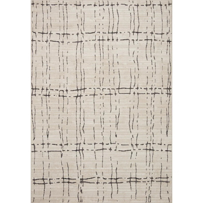Loloi II Darby Geometric Machine Woven Polyester Area Rug in Beige/Gray & Reviews | Wayfair | Wayfair North America