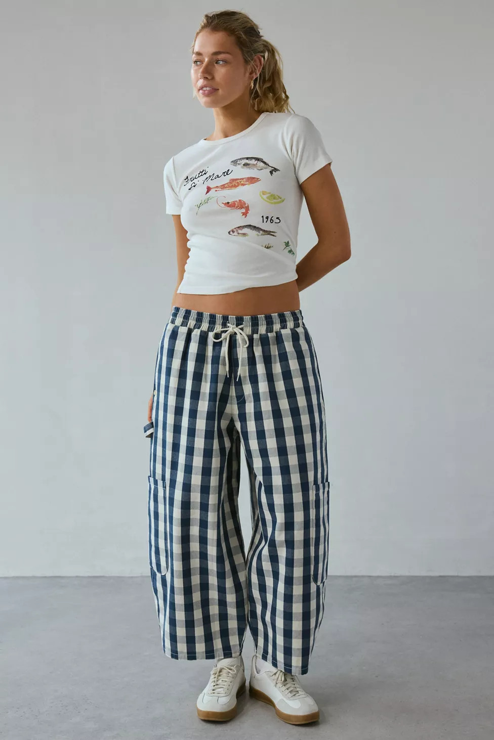 BDG Eva Canvas Wide Leg Crop Pant | Urban Outfitters (US and RoW)