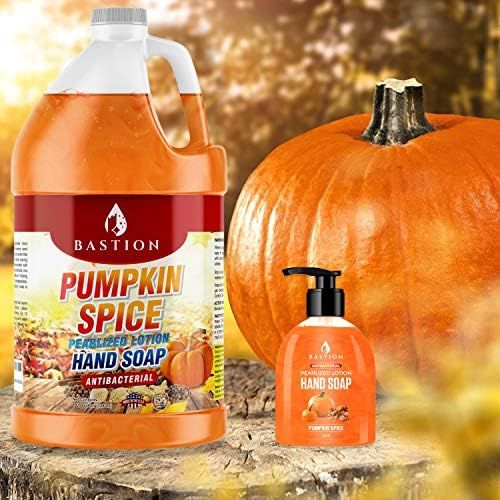 Antibacterial Hand Soap - Pumpkin Spice Moisturizing Pearlized Liquid Hand Wash - 1 Gallon (128 oz.) | Amazon (US)