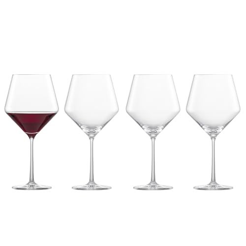 ZWIESEL GLAS Pure Burgundy Red Wine Glass (Set of 4), Graceful Burgundy Glasses for Red Wine, Dishwasher-Safe Tritan Crystal Glasses, Made in Germany (23 Ounce) | Amazon (US)