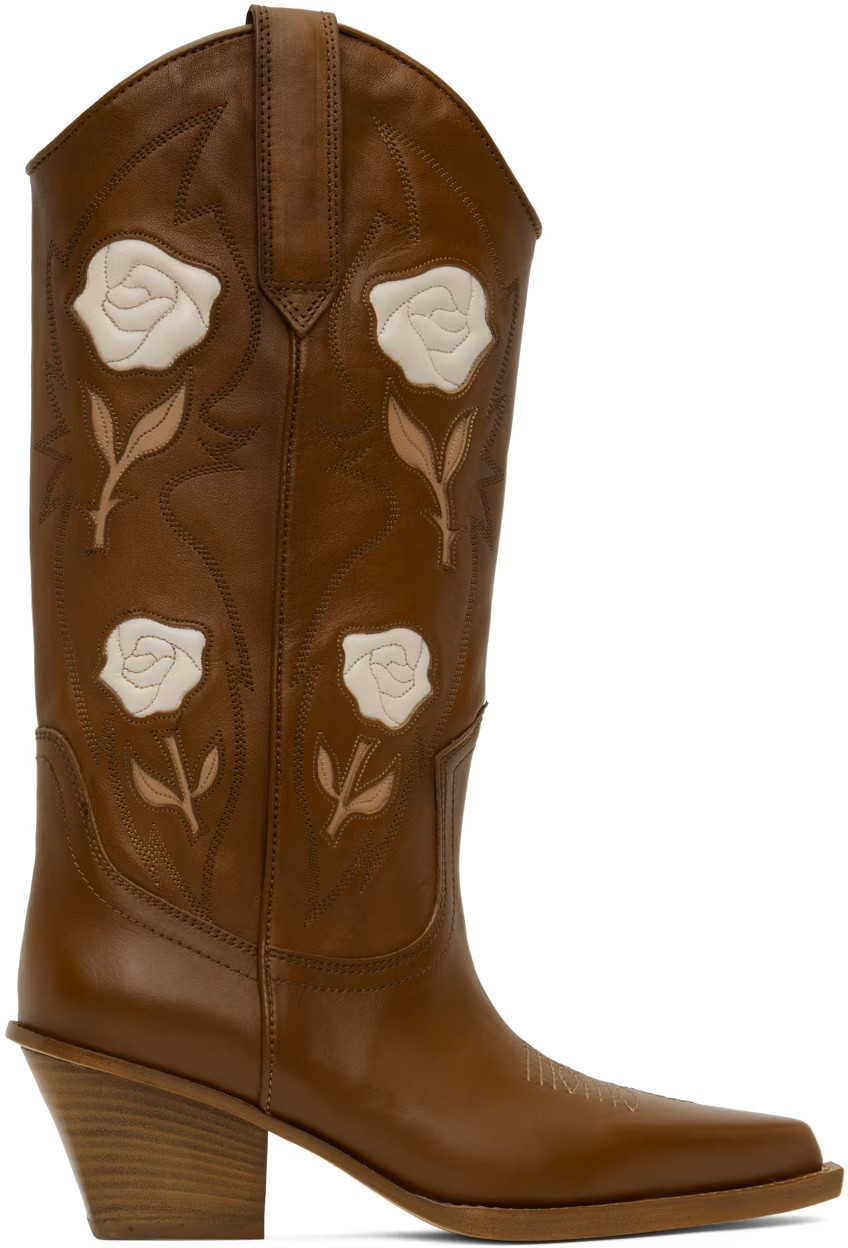 Brown Rosalia Boots | SSENSE