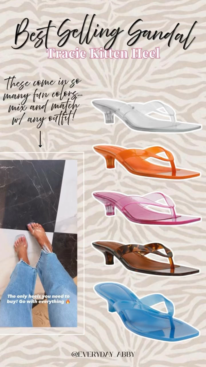 You guys know I love these clear heels… Grab them in a pop of color to brighten up any Summer outfit! 🔥

#LTKgrwm #LTKootd