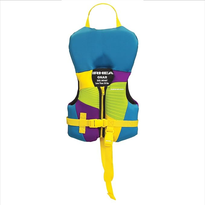 Airhead GNAR Child and Infant Kwik-Dry Neolite Flex Life Jacket, US Coast Guard Approved | Amazon (US)