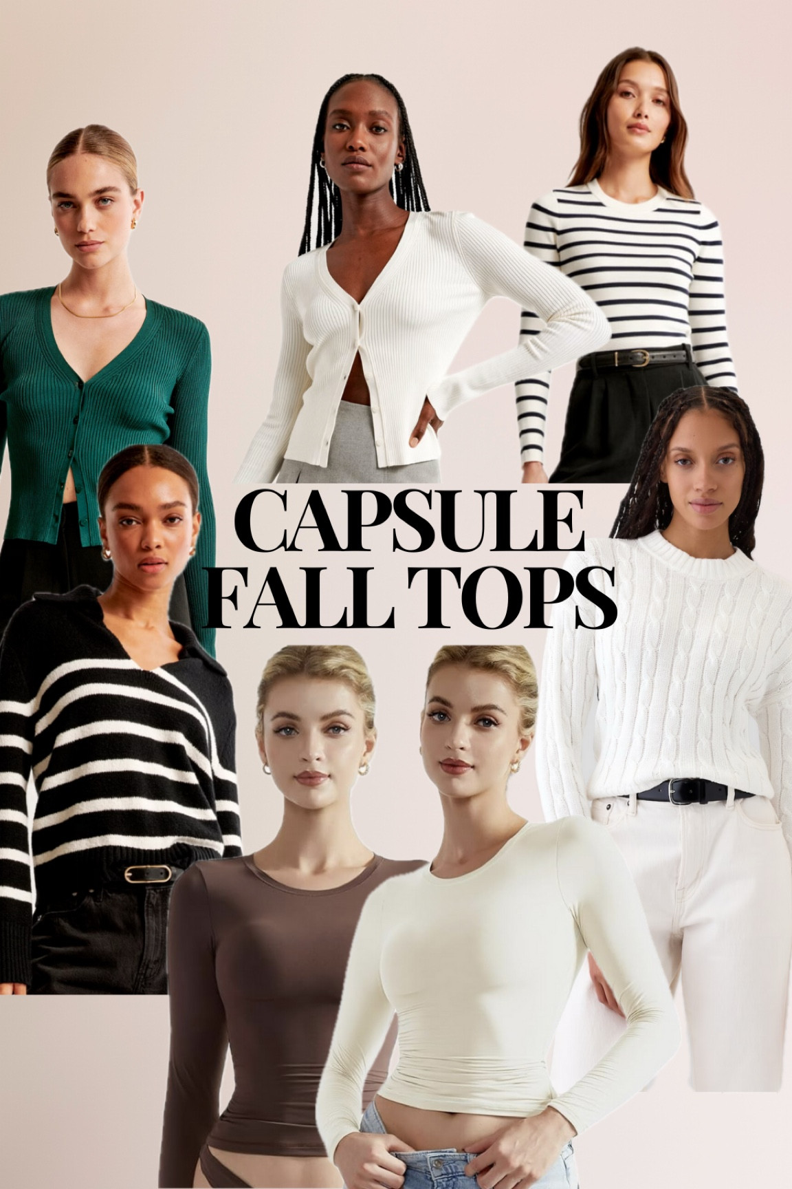 Capsule wardrobe fall top essentials 🍂 fall outfit 

#LTKStyleTip #LTKSeasonal #LTKFallSale