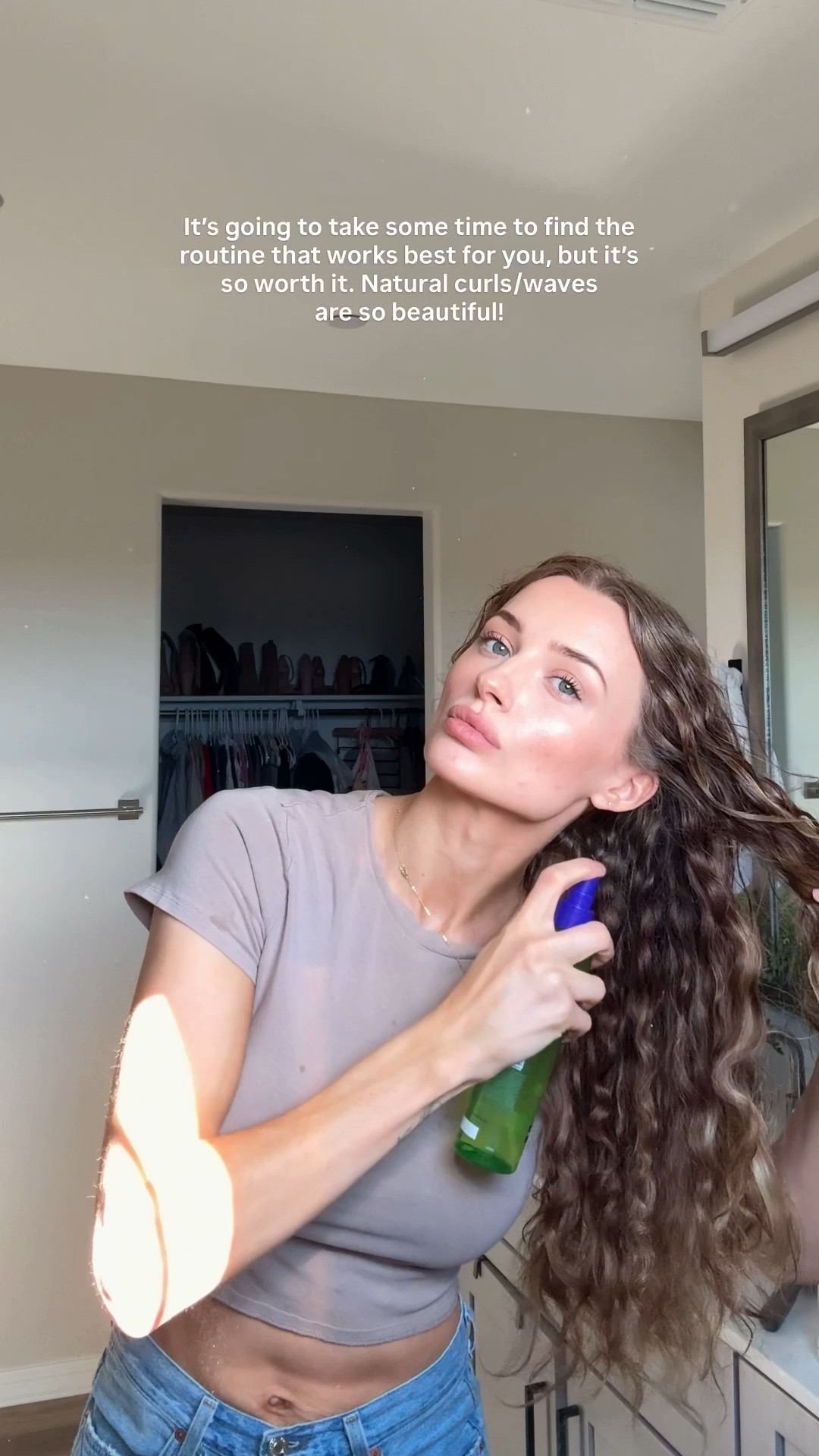 Quick 10 minute curly hair refresh routine. Trying the Garnier curly hair line. It worked so well! 

#GarnierGiftedMe 
#GiftedByGarnier 
#LTKhair
Curly hair routine 
Naturally curly hair 
Curly hair products 
Wavy hair refresh 
Curls 

#LTKselfcare #LTKgrwm