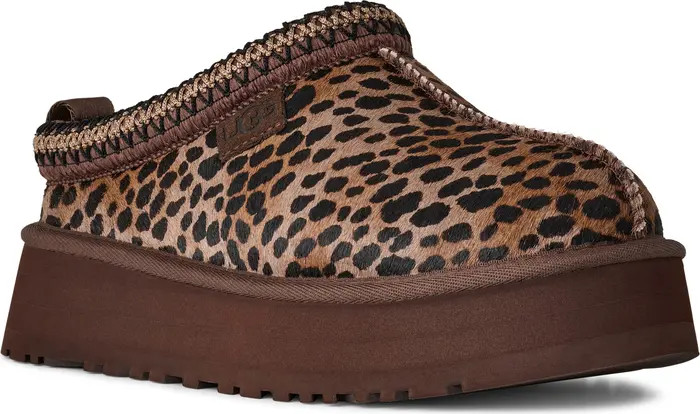 UGG® Tazz Caspian Genuine Calf Hair Platform Slipper (Women) | Nordstrom | Nordstrom