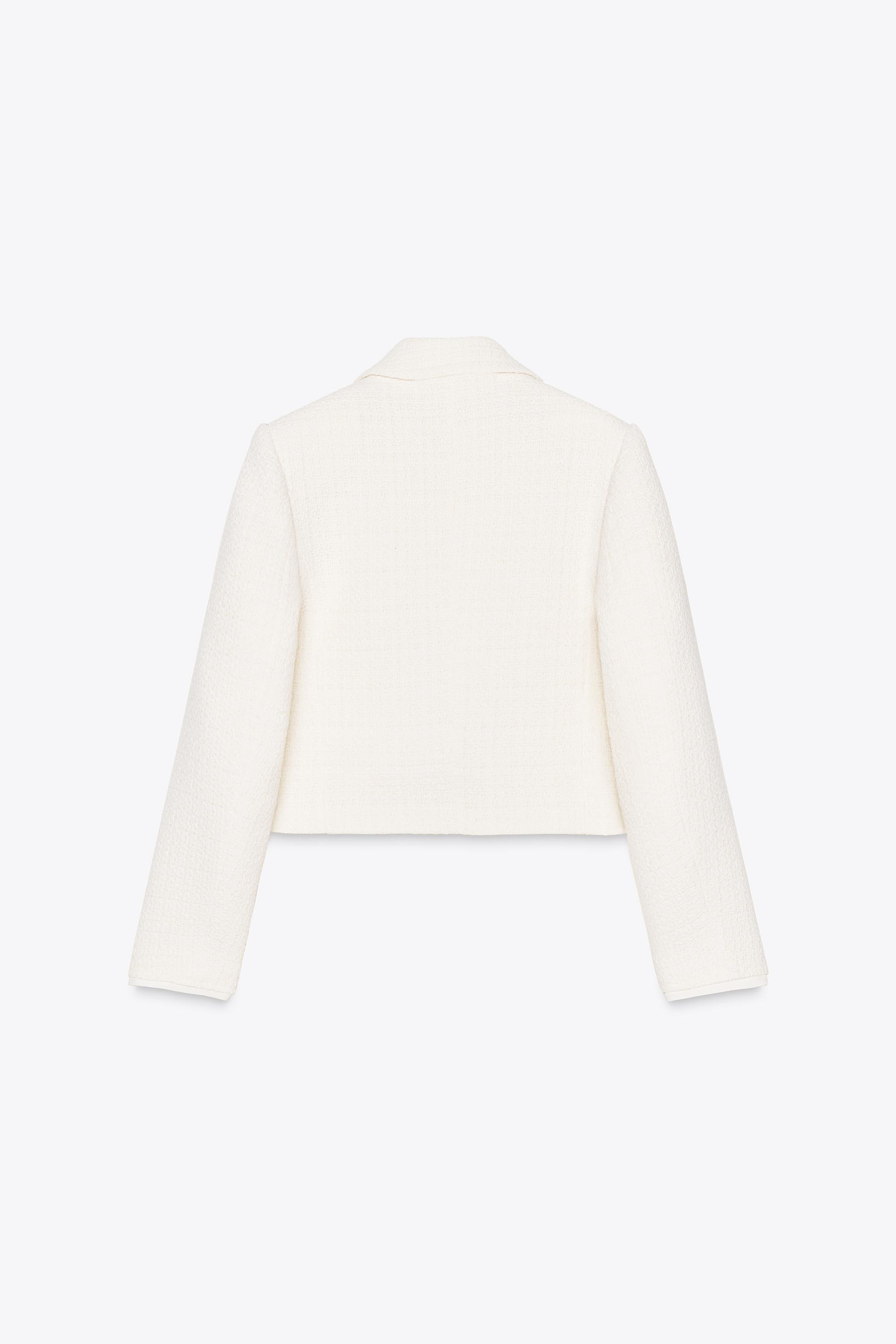 TEXTURED BOW BLAZER | Zara UK