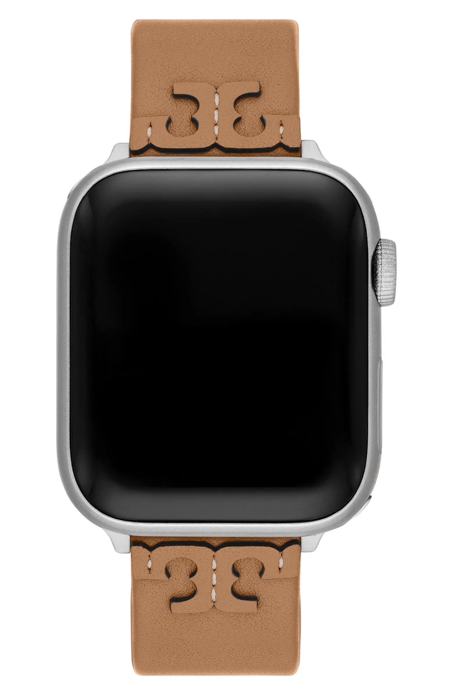 Tory Burch Mcgraw Leather Band for Apple® Watch, 42mm/44mm | Nordstrom | Nordstrom