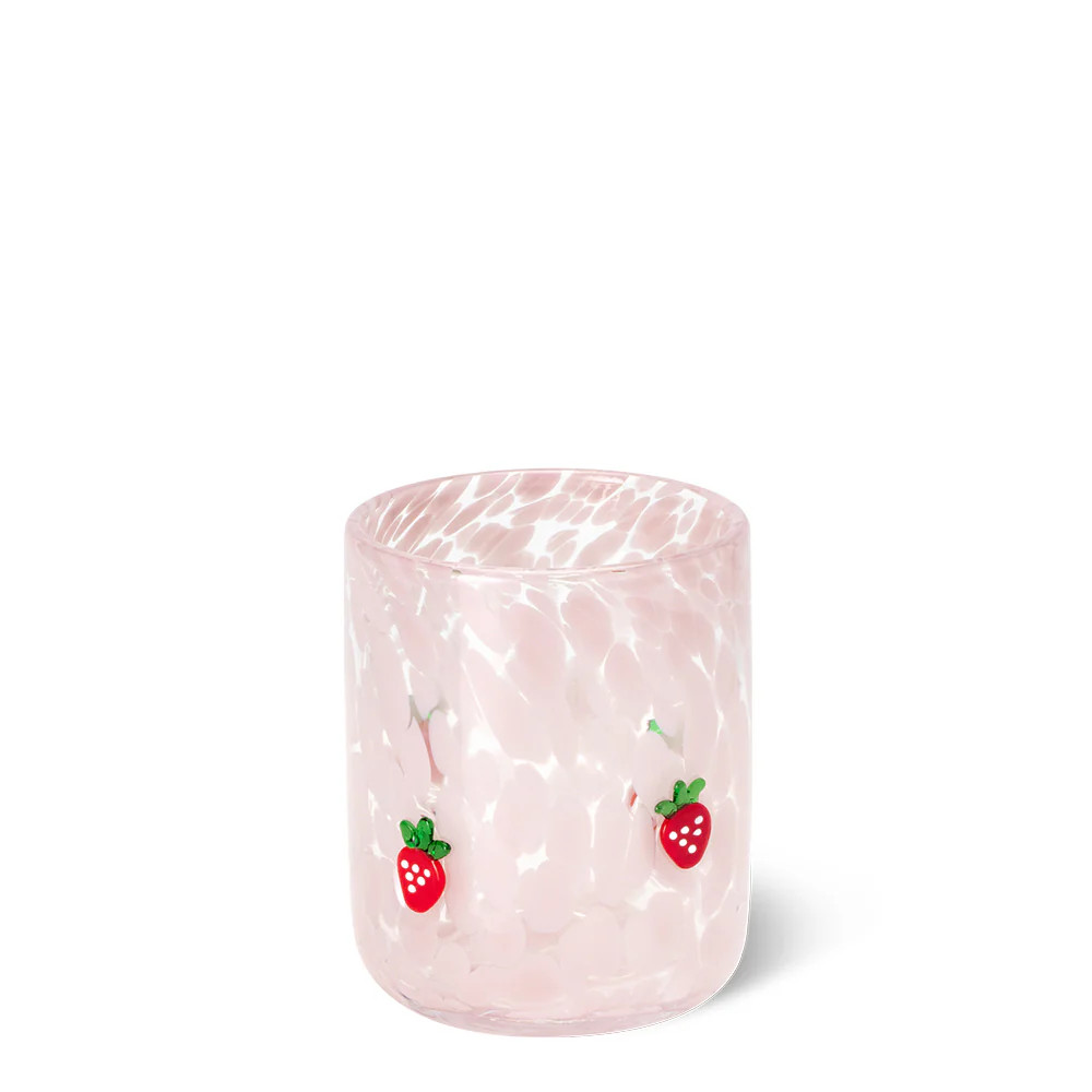 Strawberry Shortcake Charm Glass 17oz | Swig Life