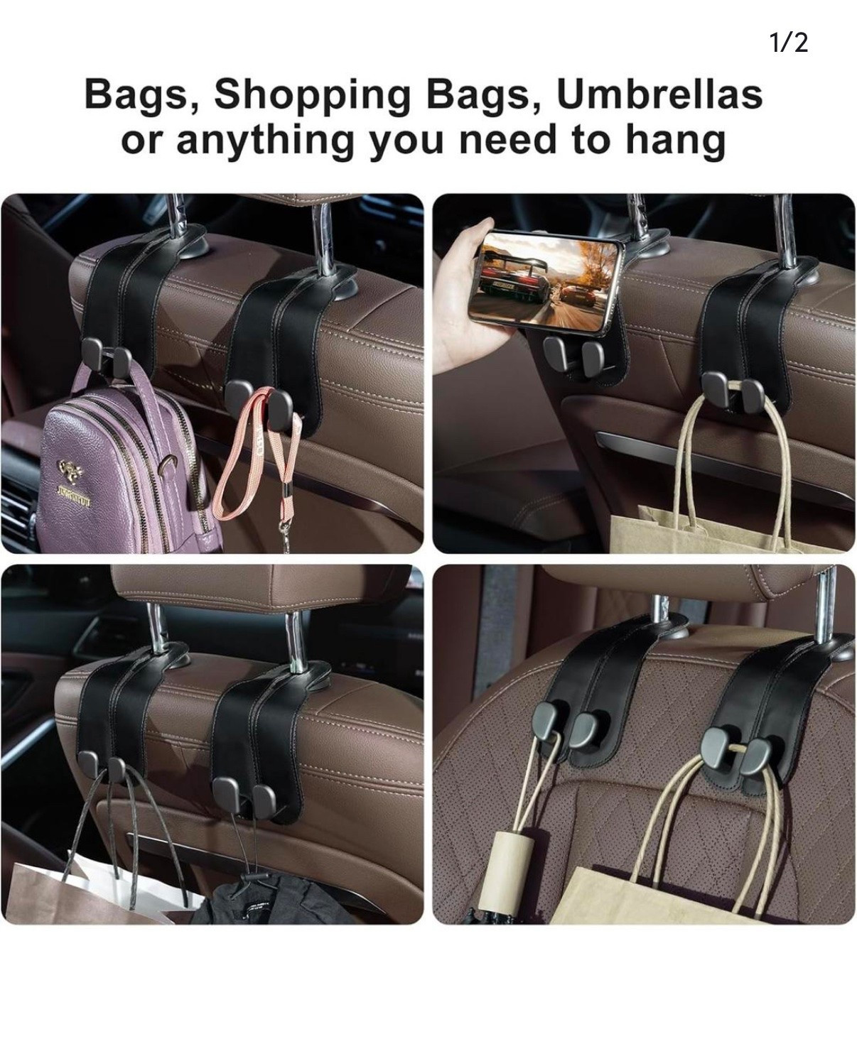 Best thing I bought in a long time.   I hated my bag always ending up on the floor when I placed it on the passenger seat.  This is amazing!!