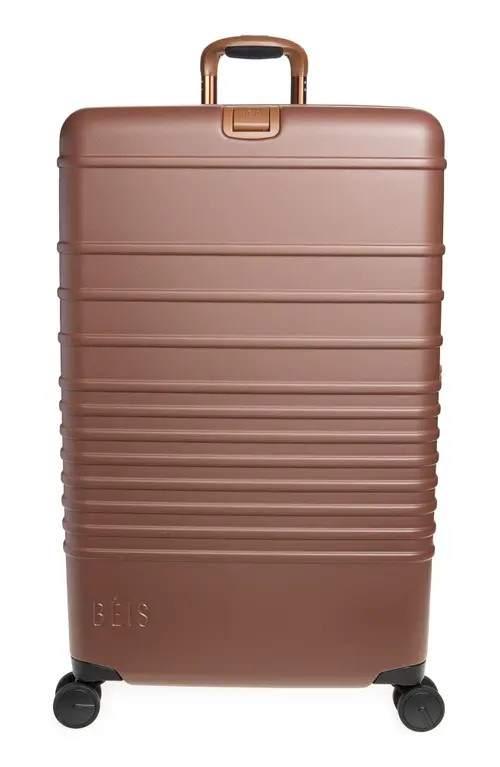 Béis The Large Check-In Hardside Roller Suitcase in Maple at Nordstrom | Nordstrom