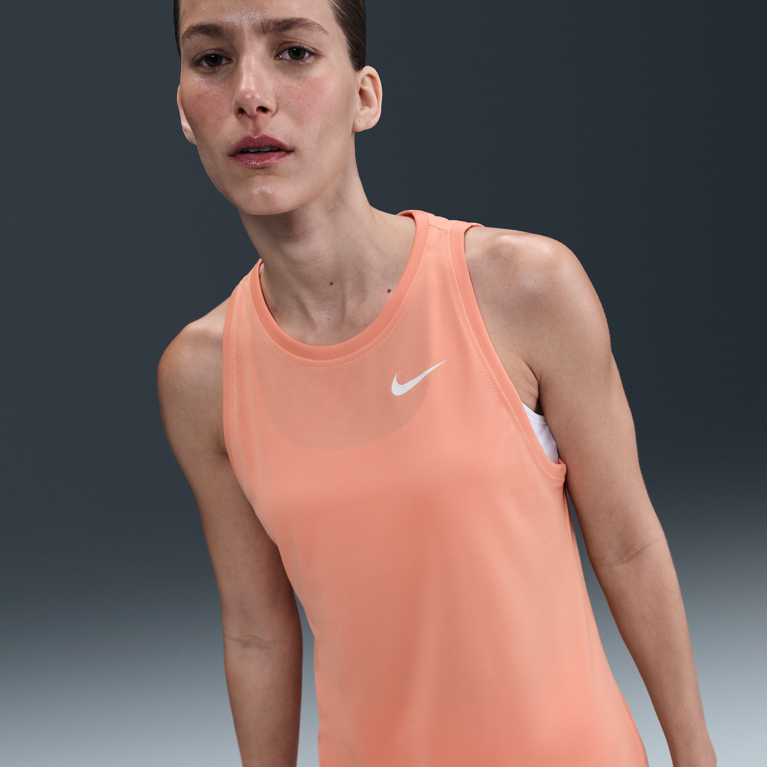 Nike Women's Dri-FIT Training Tank Top in Orange | DX0701-814 | Nike (US)