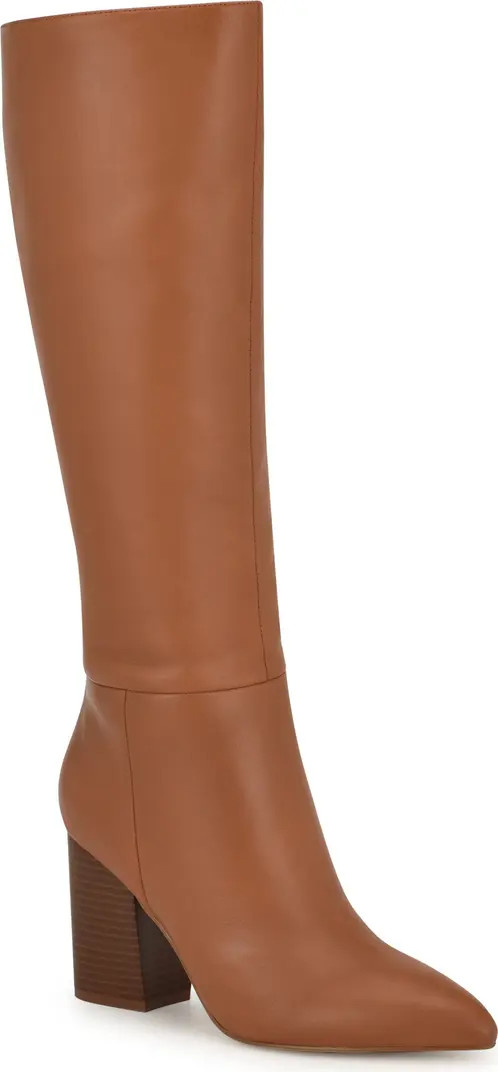 Nine West Peachey Pointed Toe Knee High Boot (Women) | Nordstromrack | Nordstrom Rack