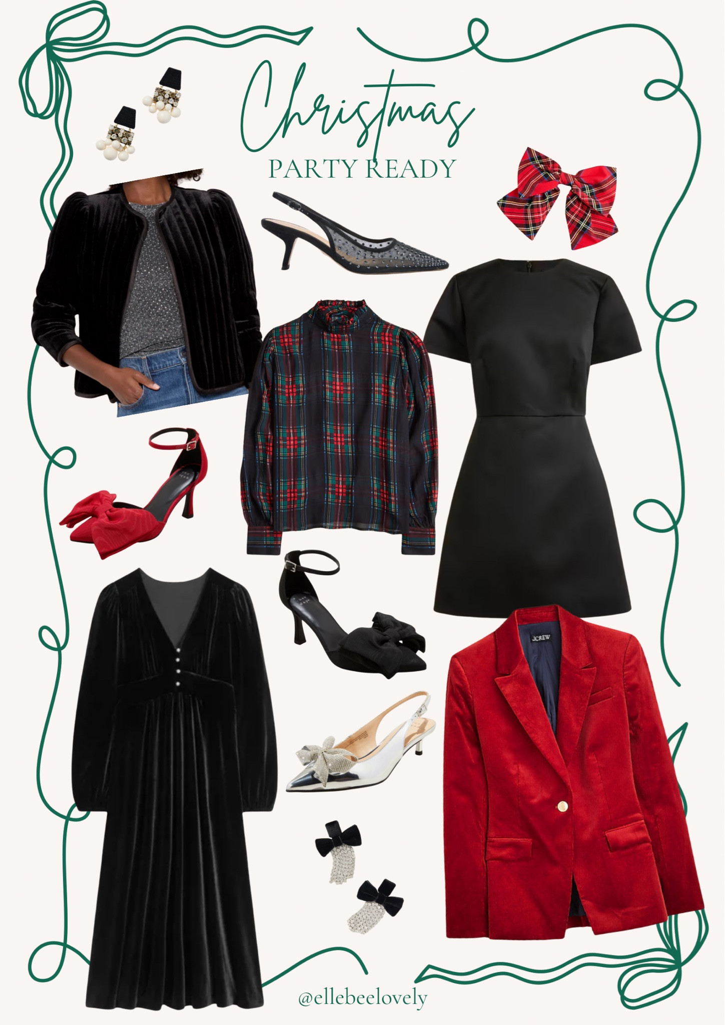 Red and black is always a good idea for a holiday party!

#LTKParties #LTKHoliday #LTKSeasonal