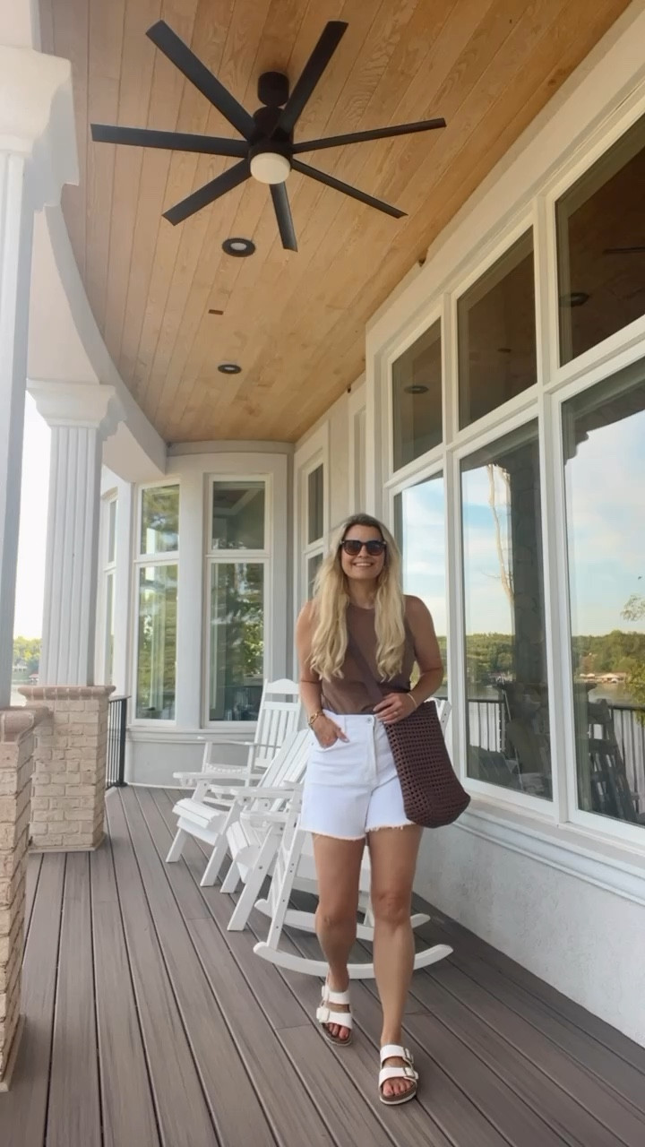 Today’s lake look ❤️ such a comfy summer outfit - love these shorts 

#LTKFindsUnder100 #LTKSaleAlert #LTKSeasonal