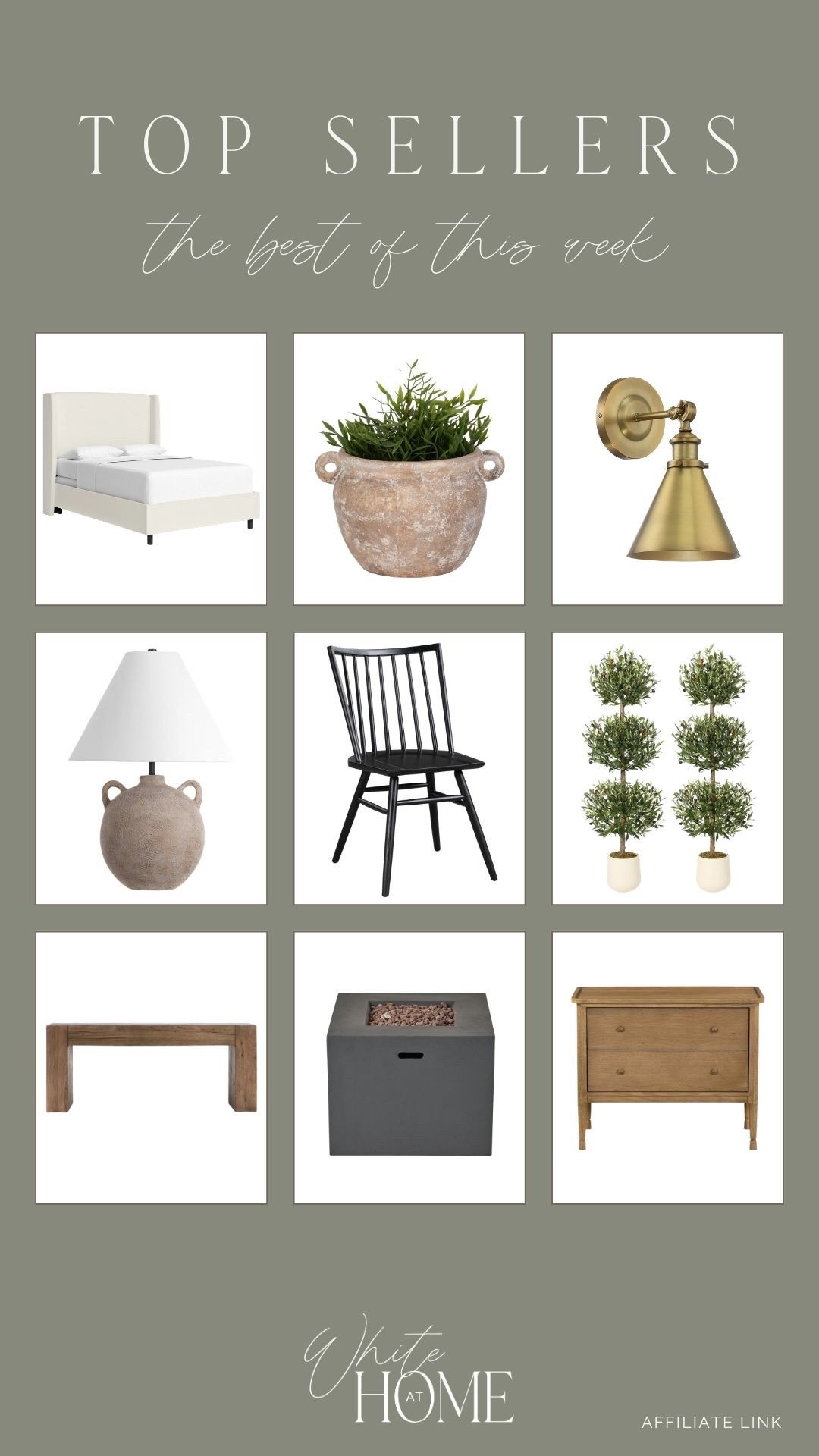 Last week’s top sellers! Gorgeous furniture, outdoor living finds, faux greenery, accent lighting and more! 

#LTKHome