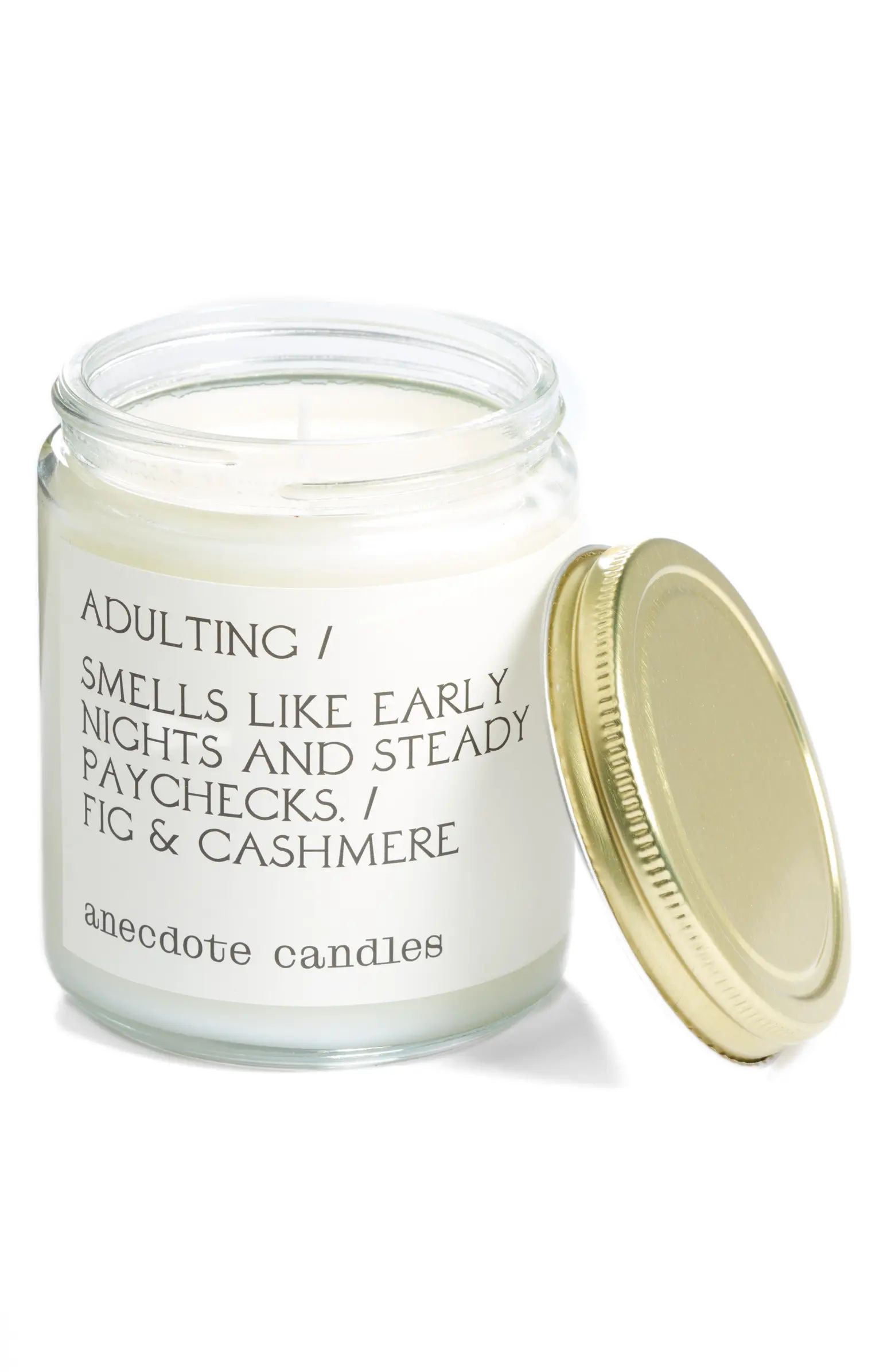 ANECDOTE CANDLES Adulting Candle | Nordstrom | Nordstrom