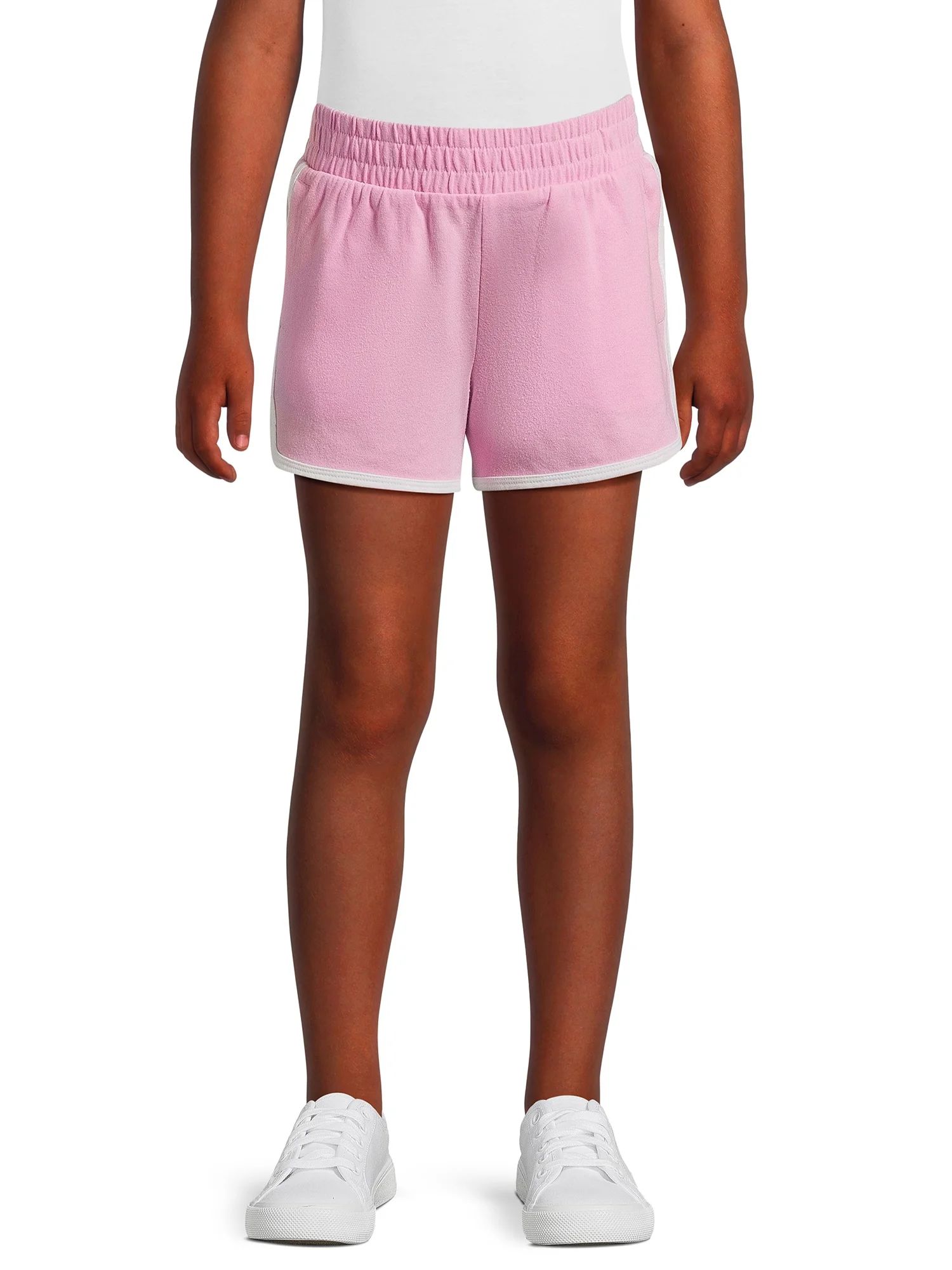 Wonder Nation Girls’ Jersey Dolphin Shorts, Sizes XS-XL & Plus | Walmart (US)