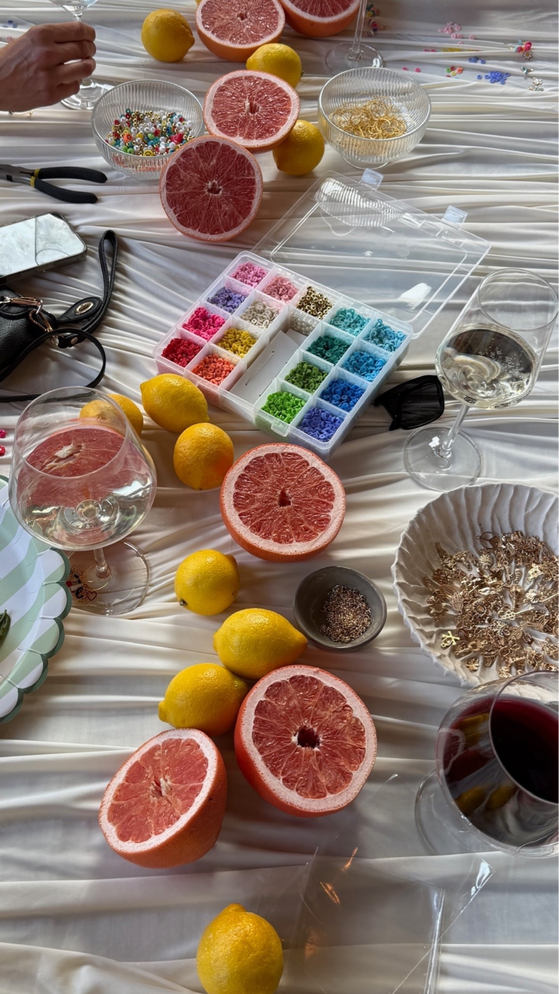 I had a girls night at my home last night and we made DIY wine charms! So fun and easy to do!! 

#girlsnight #wine #winecharms #charms #craft #activity #momlife #mom #friends #hosting #host #party

#LTKdayinmylife #LTKmomlife #LTKHome