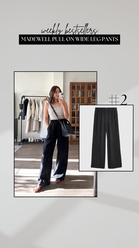 #2 bestseller - Madewell pull on pants 

• the pants I’m wearing are an old style from last year, but Madewell just re-stocked an almost identical style! The fabric on this pant has such a nice finish to it for the summer 

#LTKSeasonal