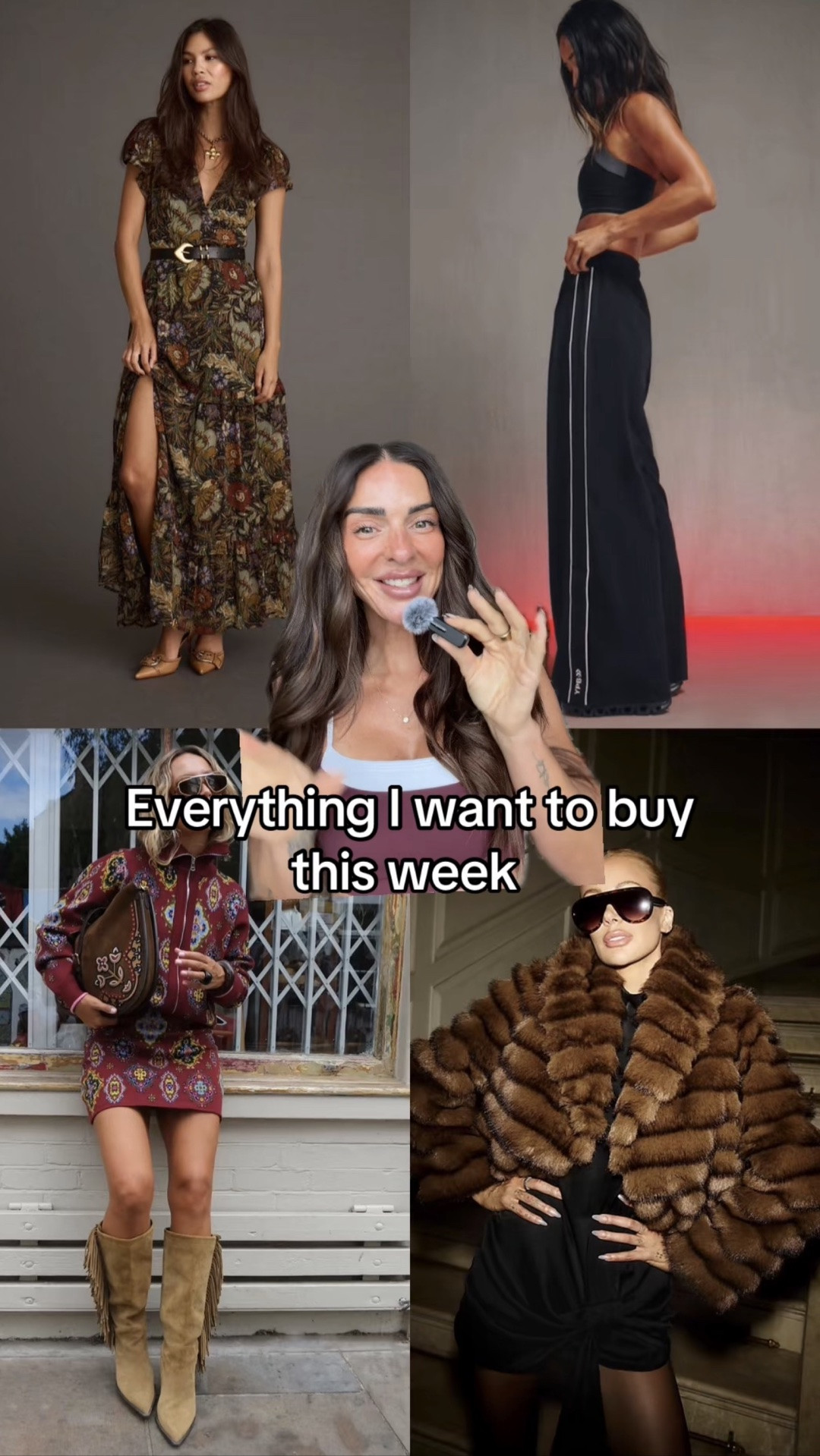 Everything I want to buy this week.