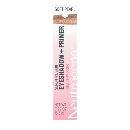 Neutrogena Sensitive Skin Eyeshadow + Primer, Soft Pearl, 0.22 oz | Walmart (US)