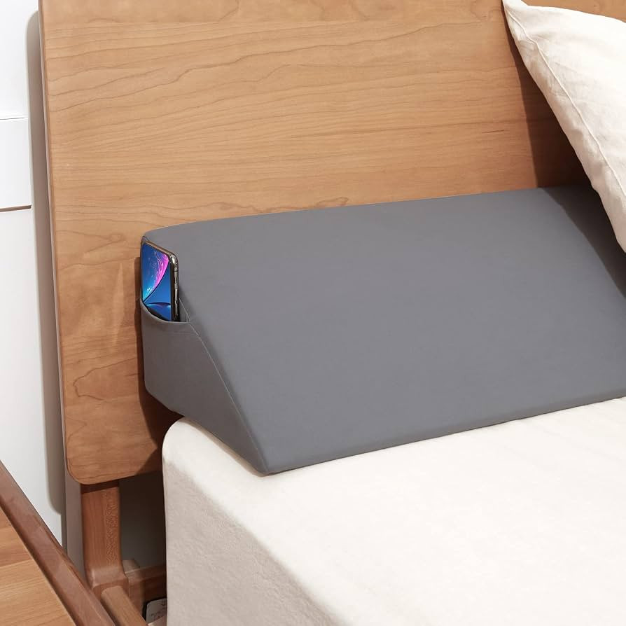 King Size(76"x10"x6") Bed Wedge Pillow, Bed Gap Filler, Mattress Wedge, Headboard Pillow Fill The... | Amazon (US)