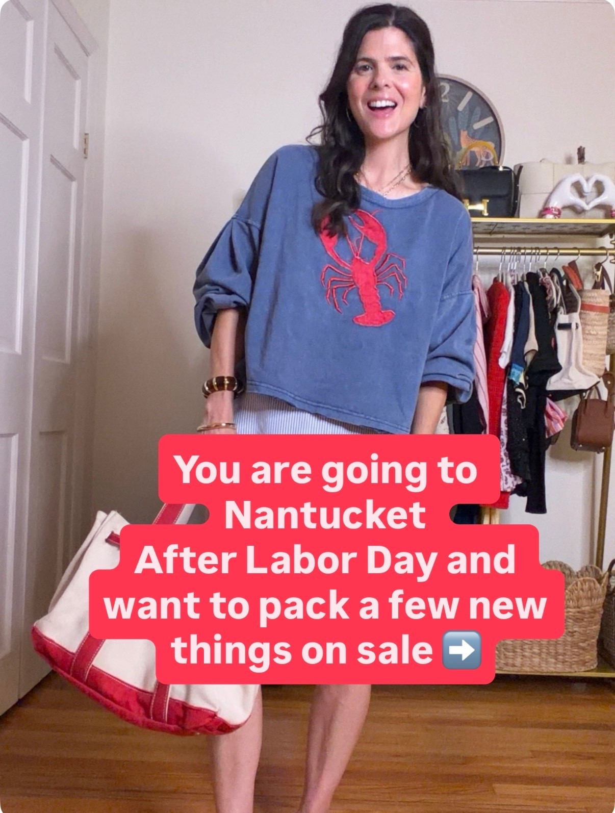 IYKYK - Nantucket and Cape Cod in September is the best! 🦞

Here are a few pieces to pack if you are going there this month!

#capecod #nantucket #newengland #newenglandstyle