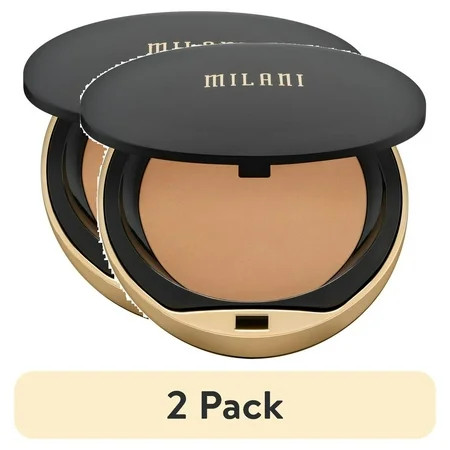 (2 pack) MILANI Conceal + Perfect Shine-Proof Powder, Beige | Walmart (US)