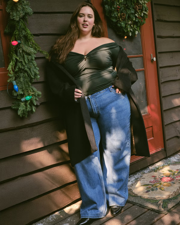 Women's Wool-Blend Tailored Topcoat | Women's | Abercrombie.com | Abercrombie & Fitch (US)