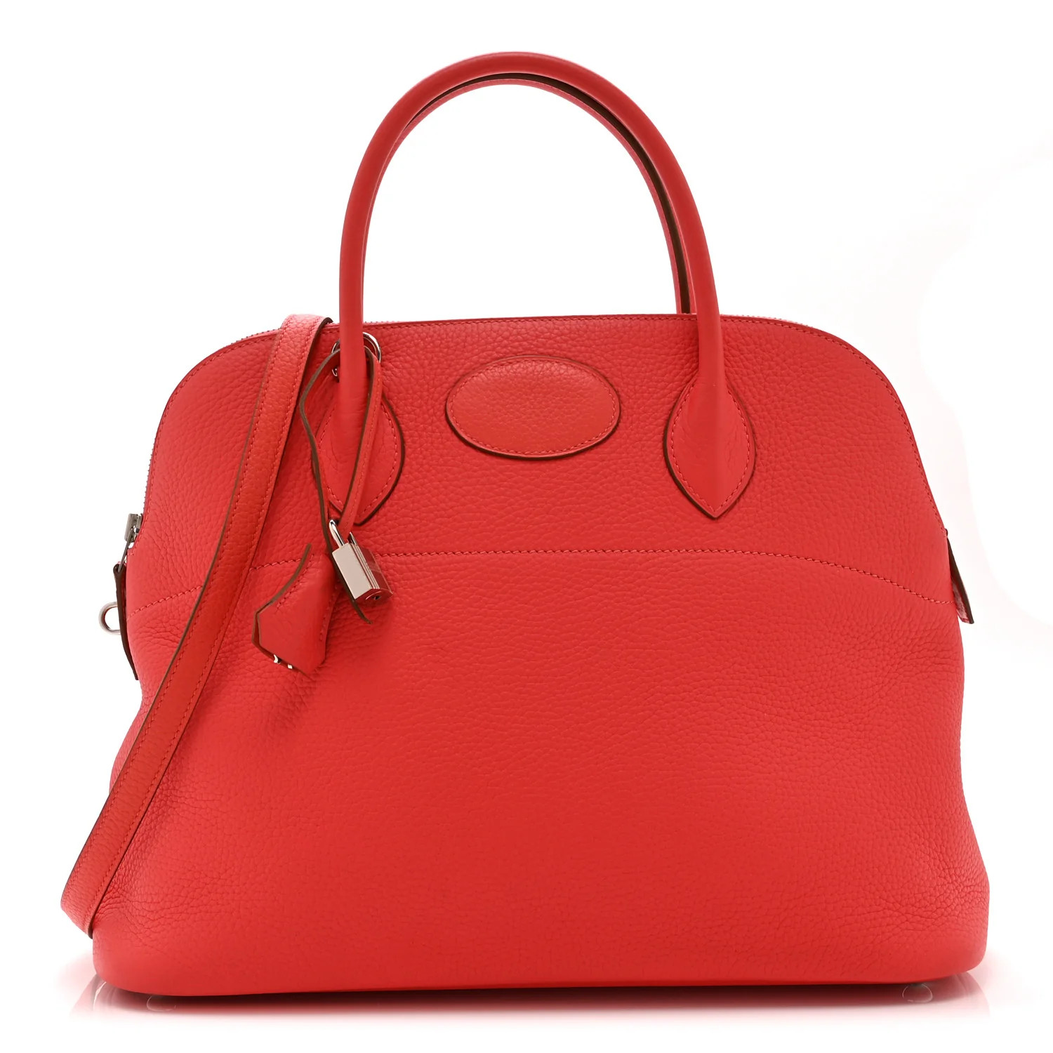Hermes Taurillon Clemence Bolide 35 Rouge Pivoine 1968662 | FASHIONPHILE (US)