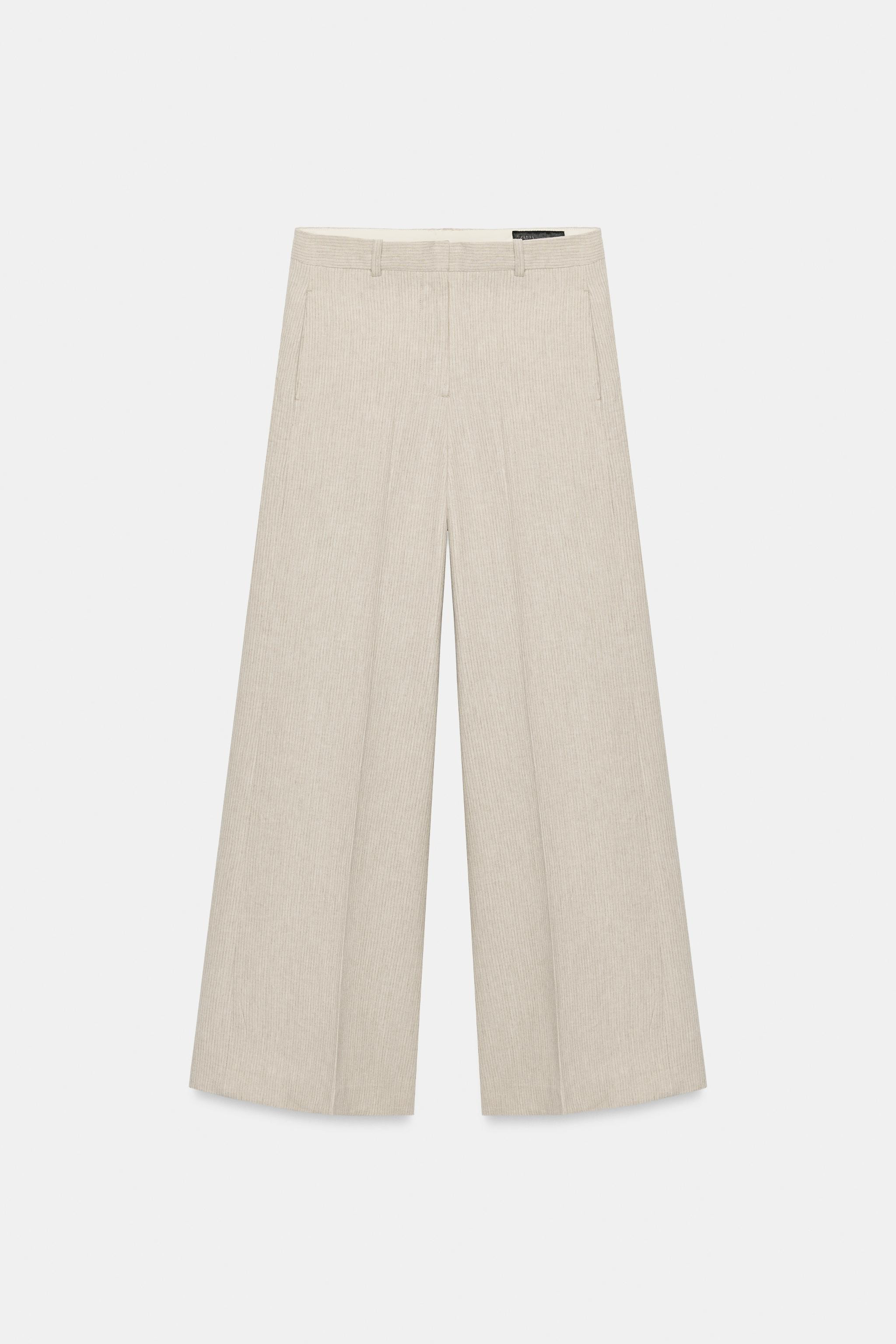 ZW COLLECTION STRIPED PANTS | Zara Canada
