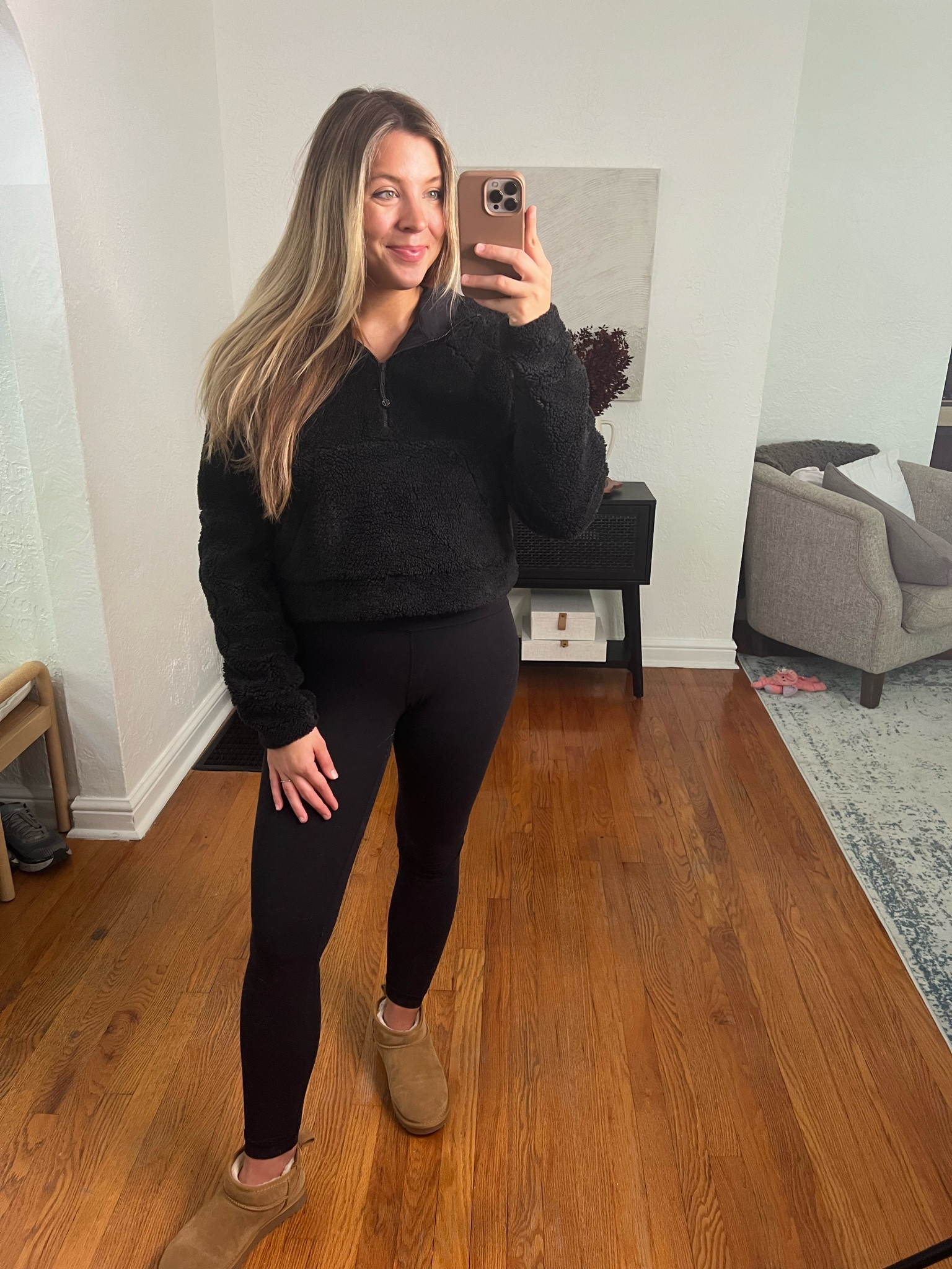 Wearing a m/l in the hoodie! 

#LTKSeasonal #LTKshoecrush