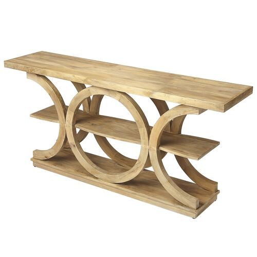 Joanna Rustic Modern Console Table | One Kings Lane