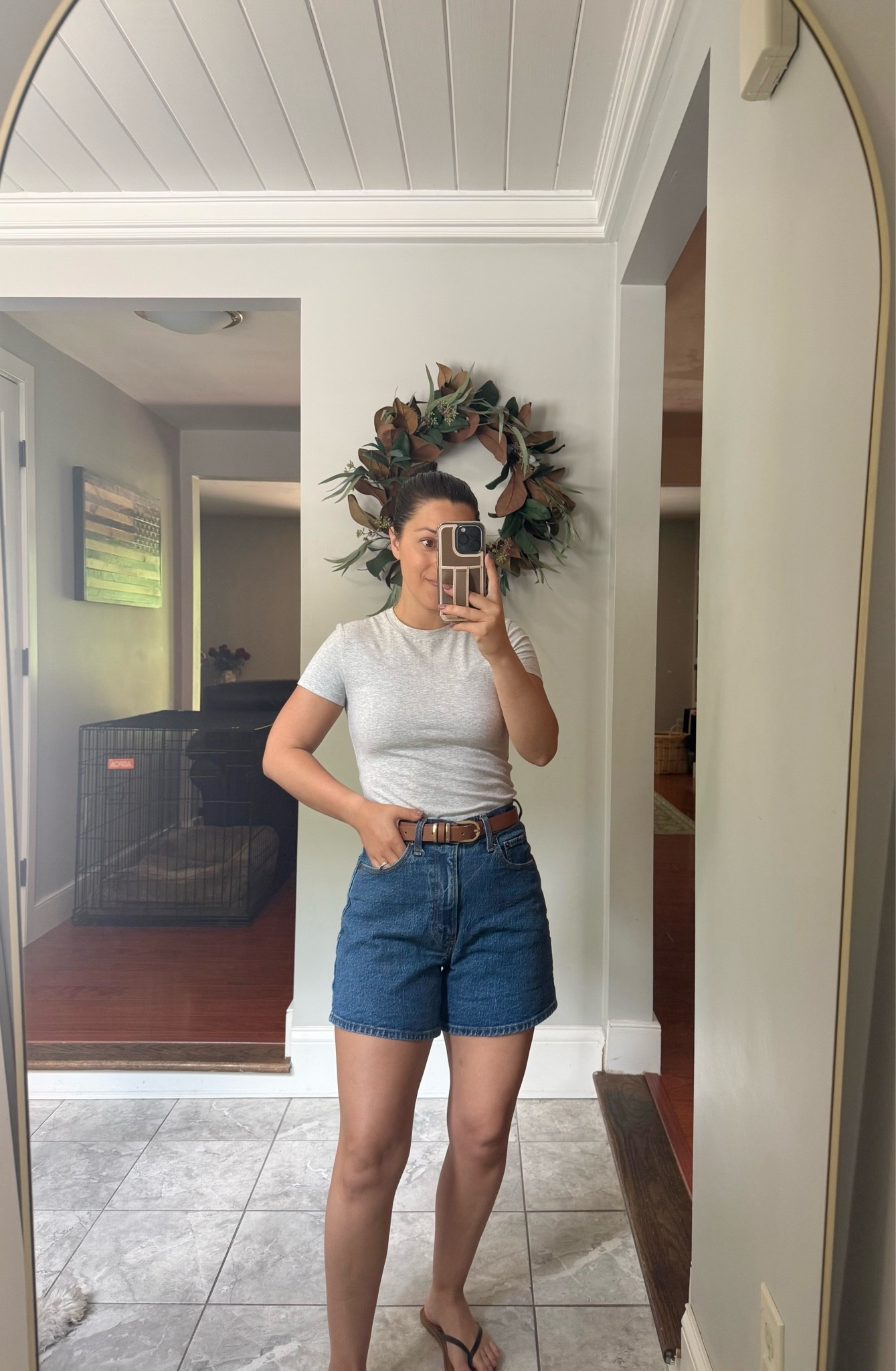Casual summer outfit - wearing size size xs top, 26 shorts. This color short is from last year but tons of similar colors on the same style available! For reference I am: 5ft, 118lbs.

Casual outfits
Summer outfits 
Petite outfits
Mom outfits
Denim shorts
Dad shorts
Basic tee
Baby tee
Neutral outfits

@abercrombie 
#abercrombiepartner

#LTKPetite #LTKSeasonal #LTKxAbercrombie