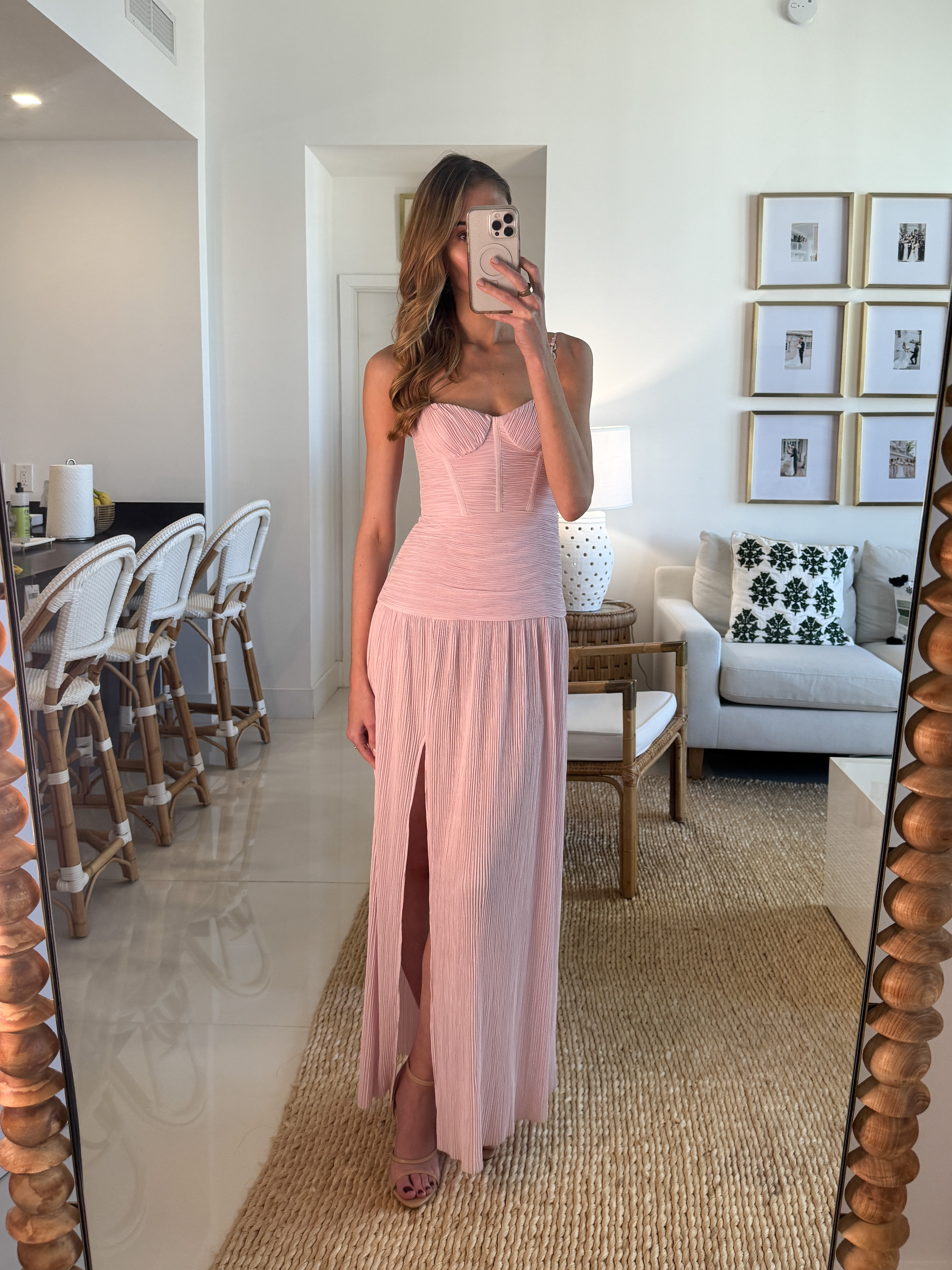 Double Time Pleat Dress in Hydrangea. 💫 Wearing a size AU 8 / US 4. I'm 5'10" for reference. Tags: double time pleat dress, double time pleat dress hydrangea, double time pleat dress pink, pleated pink gown, pleated pink maxi dress, light pink pleated maxi dress, blush pink formal dress, blush pink bridesmaid dress, blush pink wedding guest dress, blush pink maxi dress, baby pink maxi dress, baby pink formal dress, light pink formal dress, light pink wedding guest dress, light pink bridesmaid dress, pink corset maxi dress, pink bustier maxi dress, strapless pink maxi dress, pink slit maxi dress, pink gala dress, pink evening gown, pink prom dress, engagement party dress, bridal shower dress, rehearsal dinner dress, summer wedding guest dress, spring wedding guest dress, pink maxi dress