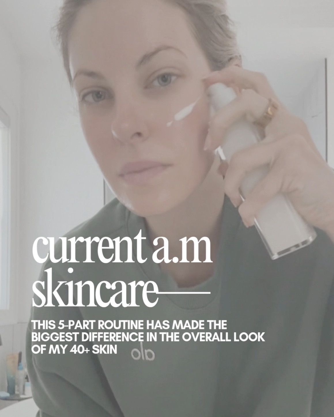 Turning 40 changed my approach to skincare—and honestly, my skin has never looked better.

Instead of chasing every trending product, I started focusing on what my skin actually needed: barrier support, deep hydration, and active ingredients that deliver real results.

This current morning skincare routine is built around products that work beautifully on their own, but even better together. Each step supports the next, helping strengthen my skin barrier, lock in moisture, improve texture, and create that healthy glow we’re all after.

The biggest lesson I’ve learned? Great skincare isn’t about doing more—it’s about using the right products consistently.

If you’re looking for an effective anti-aging skincare routine, hydration-focused skincare, or products that support mature skin, these are the ones I keep reaching for every single morning.

#LTKmorningroutine #LTKOver40 #LTKselfcare