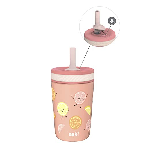 Zak Designs Kelso Tumbler Toddler Cup For Travel or At Home, 12oz Vacuum Insulated Stainless Stee... | Amazon (US)