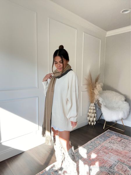 Holiday outfit inspo 

Winter whites, mini skirt outfit, oversized turtleneck, holiday outfits 

#LTKHoliday