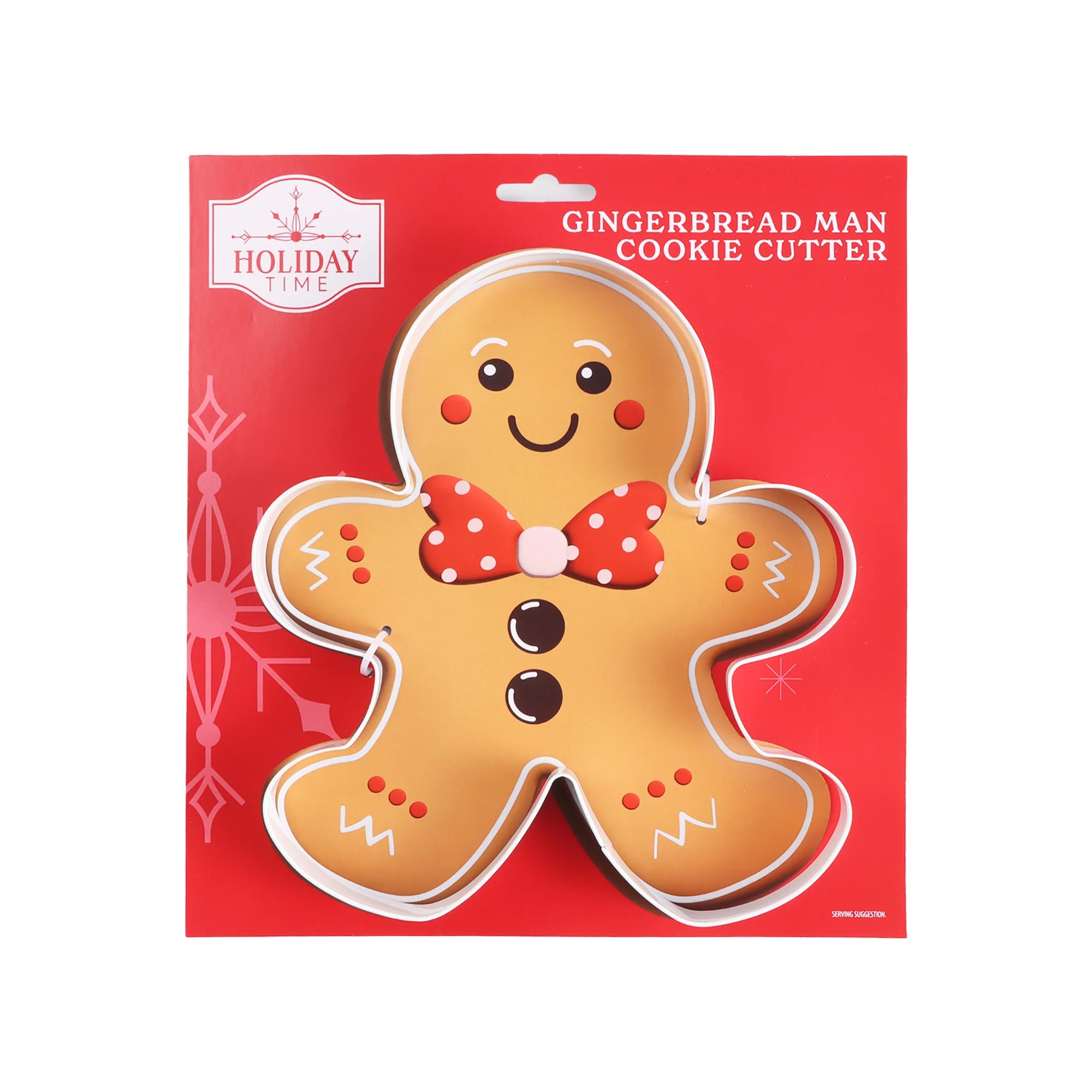 50+ bought since yesterdayBest seller Holiday Time Metal Christmas Gingerbread Man Cutter, White,... | Walmart (US)