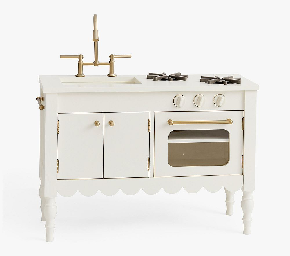 Penny Play Kitchen Sink/Stove, French White, UPS | Pottery Barn Kids