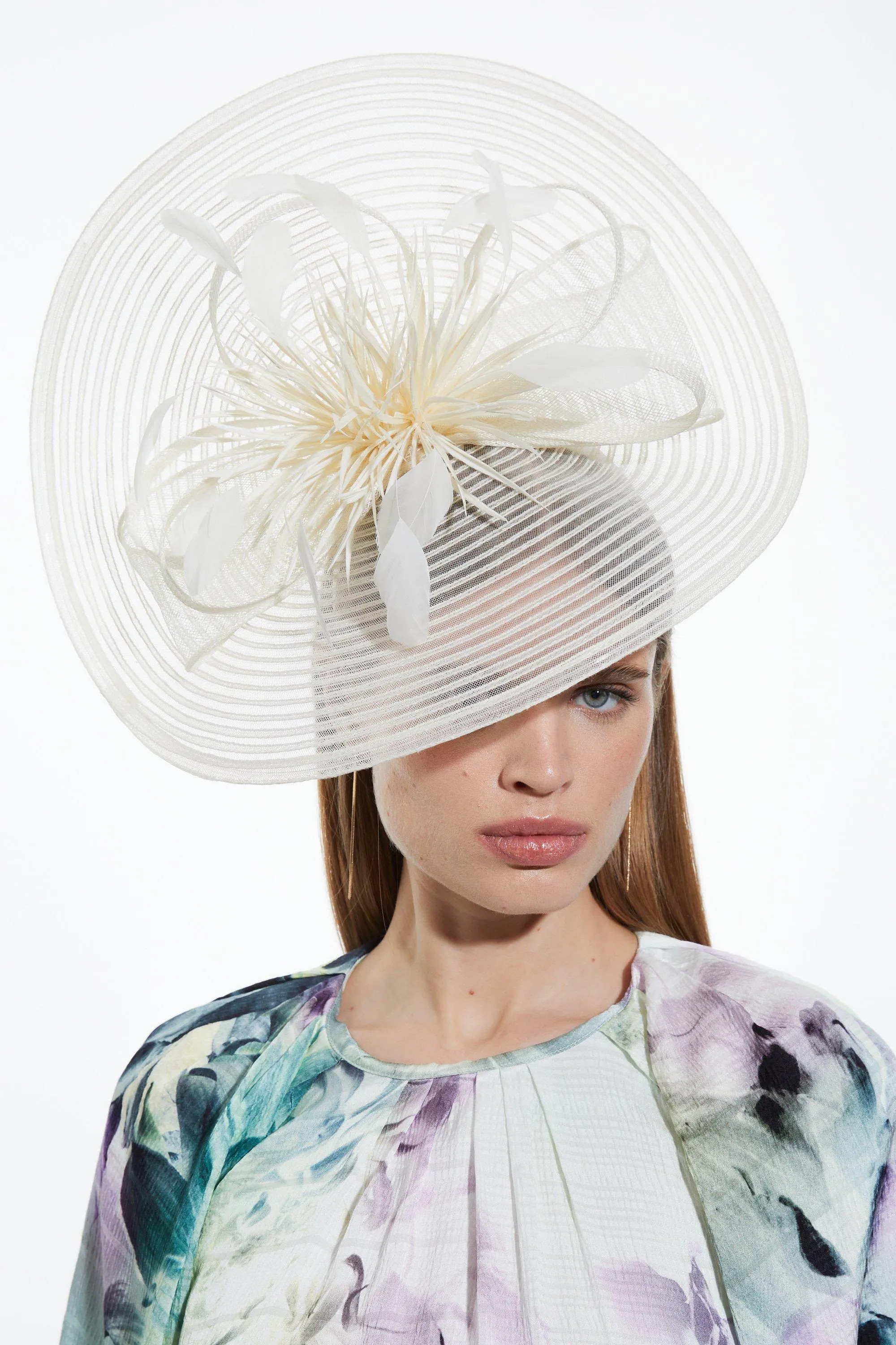 Feather Detail Fascinator | Karen Millen